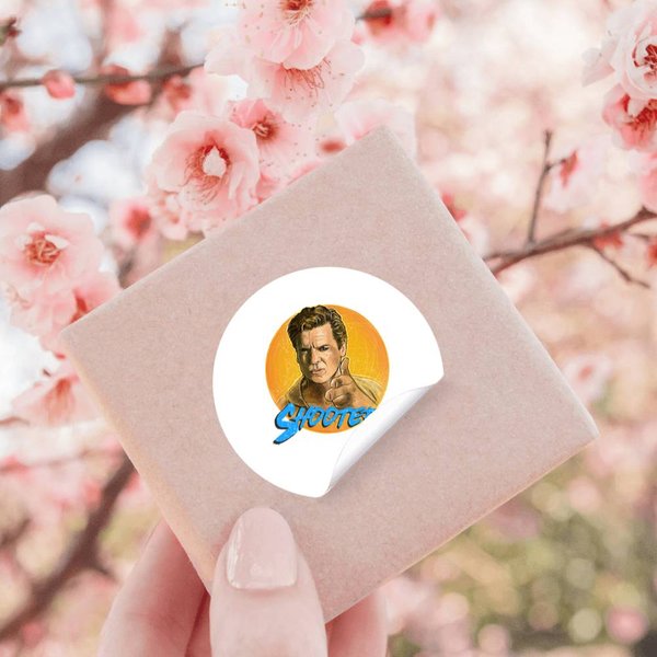 Shooter Mcgavin Blue Stickers-image