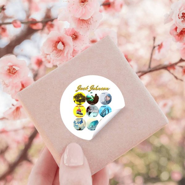 Jack Johnson T Shirt Stickers Sticker Stickers-image