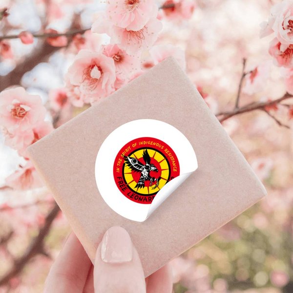 Free Leonard Peltier Stickers-image