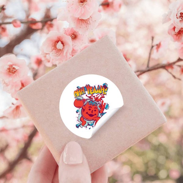 Ohh Yeah Kool Aid Man Stickers-image