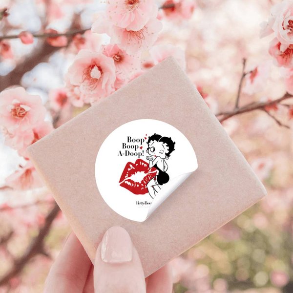 Betty Boop Peace Stickers-image