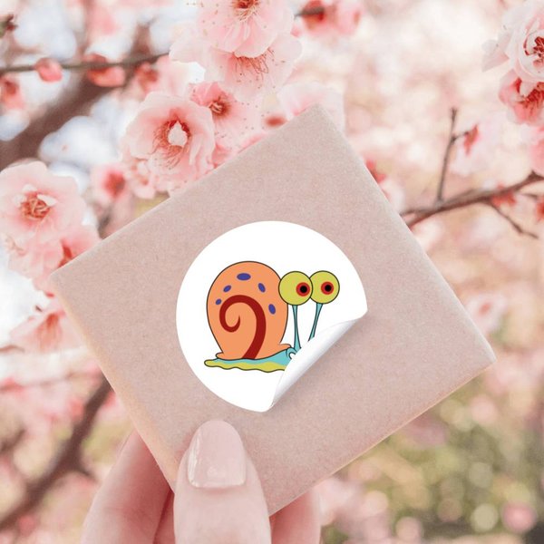 Happy Gary The Snail Stickers-image