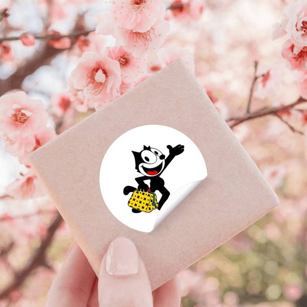 Felix The Cat With His Magic Bag Of Tricks Stickers-image