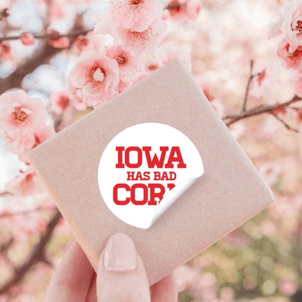 Iowa Has Bad Corn Stickers-image