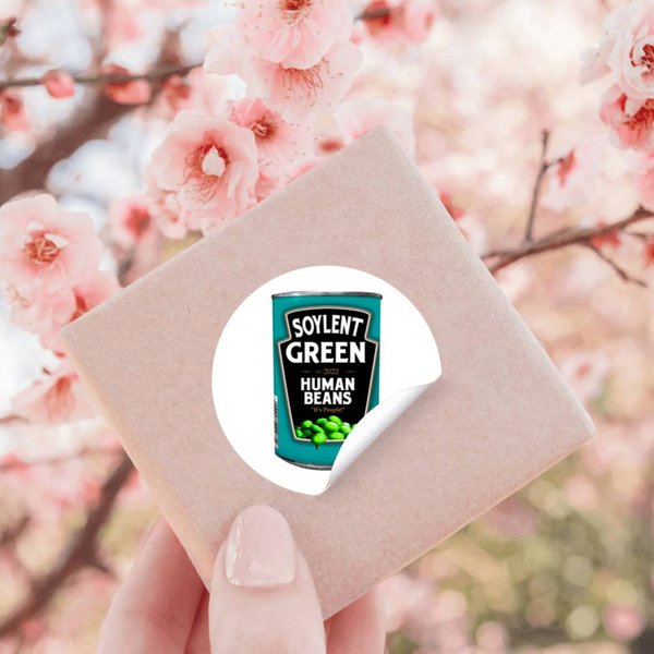 Soylent Green Human Beans Stickers-image