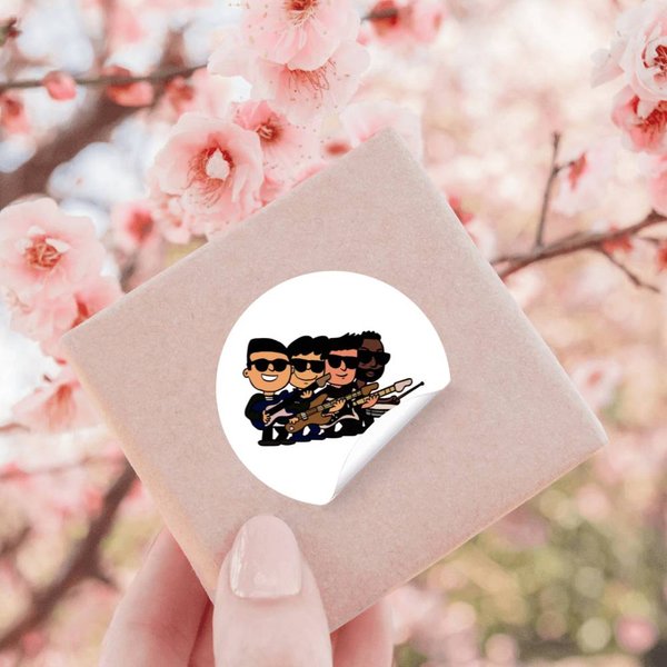 The Fearless Flyers Stickers-image