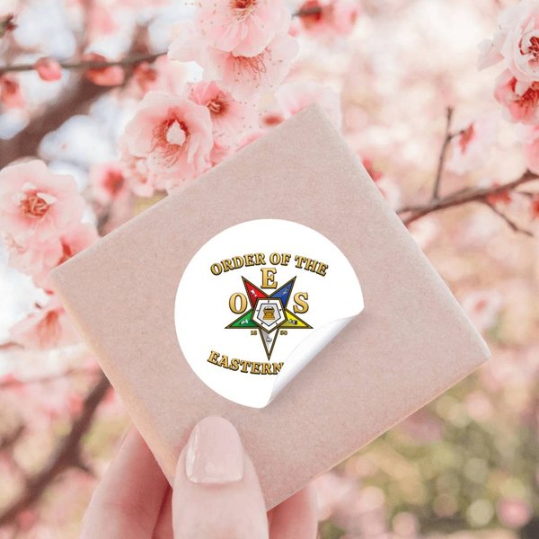 Oes Emblem Order Of The Eastern Star Stickers-image