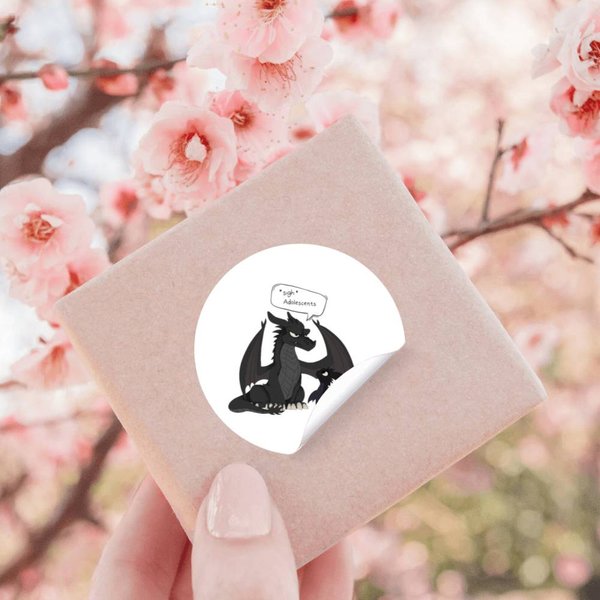 Tairn Over Andarna Being Sassy Stickers-image