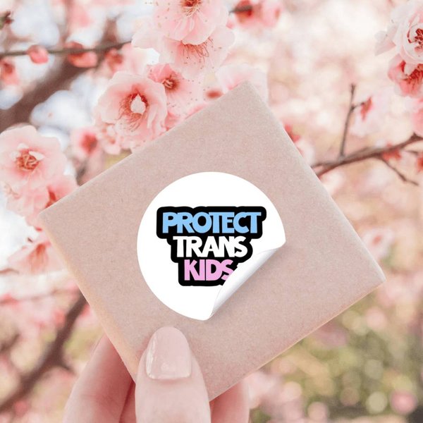 Protect Trans Kids Premium Stickers-image