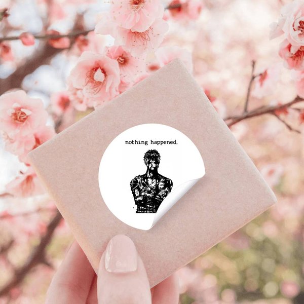 Roronoa Zoro Nothing Happened Stickers-image
