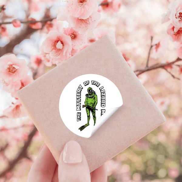 Mystery Of The Lizard Men Stickers-image