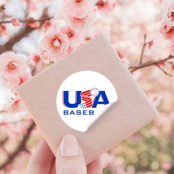 Usa Is Baseball Sticker Stickers-image