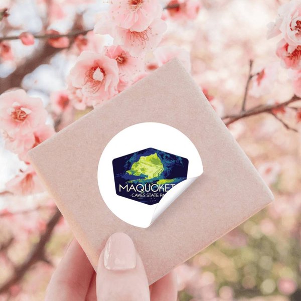 Maquoketa Caves State Park Stickers-image