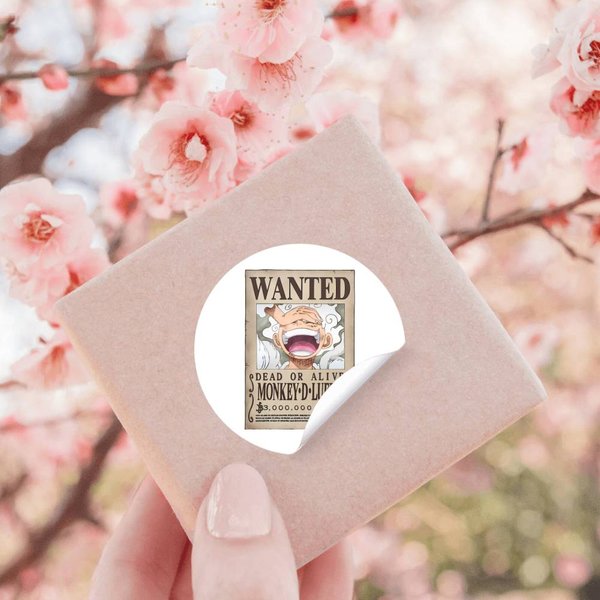 Luffy Wanted Stickers-image