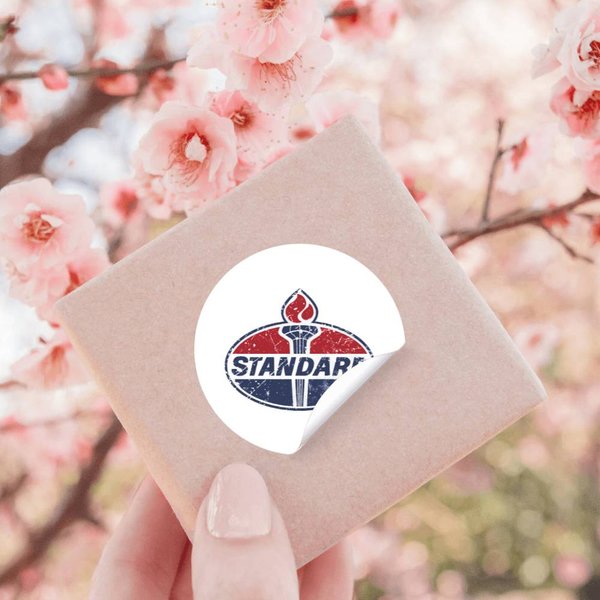 Standard Oil Company Vintage Logo Stickers-image