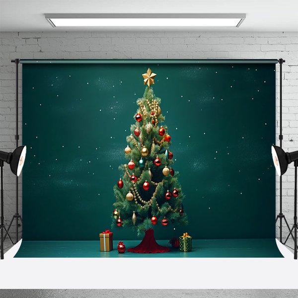 Aperturee Cartoon Starlit Sky Cute Christmas Holiday Backdrop, 3X2FT(1MX0.6M), 14 USD, christmas backdrops, DCHD3L18-M