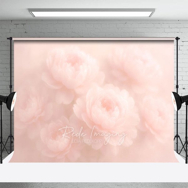 Aperturee Dreamy Floral Scene Sweet Wedding Photo Backdrop, 3X2FT(1MX0.6M), 14 USD, floral backdrops, LRHD9K08-M