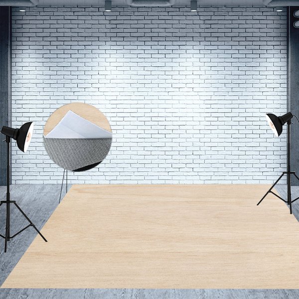 Aperturee Light Brown Wooden Pattern Fabric Floor Backdrop, 5X3FT(1.5X1M), 41.2 USD, fabric floor backdrops, MATZYHD9K93-E