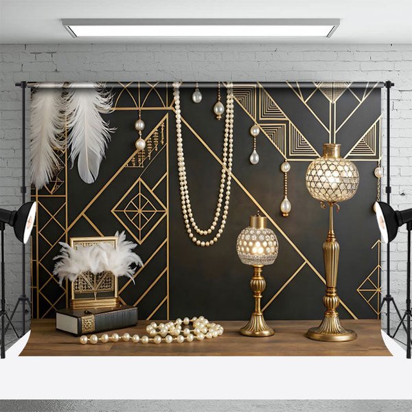 Aperturee Gatsby Carnival Pearl Photography Studio Backdrop, 3X2FT(1MX0.6M), 14 USD, boho backdrops, NYHD11429607-M