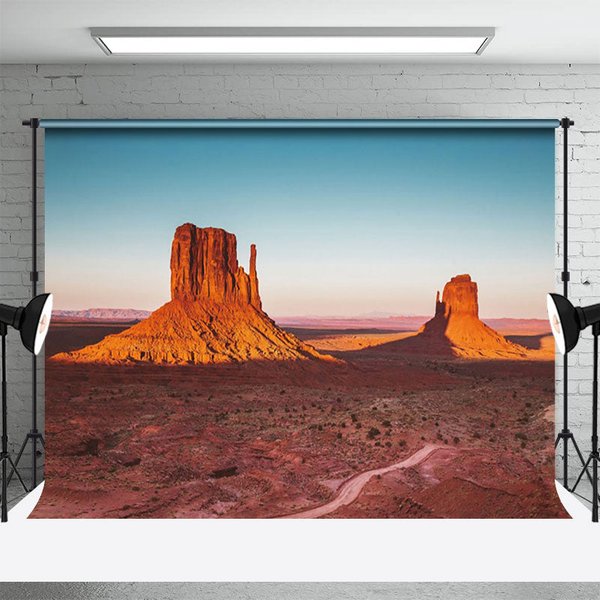 Aperturee Mountains Under The Sunset Scenery Photo Backdrop, 3X2FT(1MX0.6M), 14 USD, natural scenery backdrops, NYHD12808257-M