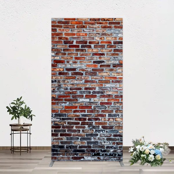 Aperturee Old Style With Retro Brick Wall Photo Rectangle Backdrop, 1.6 x 4 ft (0.5 x 1.2 m), 98.18 USD, arch backdrop kit, YMGD2Z52CF-AJ