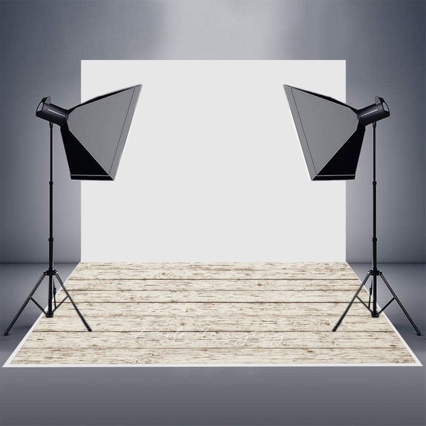 Aperturee Old Retro White Wooden Rubber Floor Mat For Photo, 5X4FT(1.5X1.2M), 129 USD, rubber floor mat, RUBLRHD7K61-G