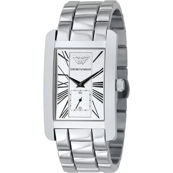 Emporio Armani AR0145 Classic White Dial Men's Watch