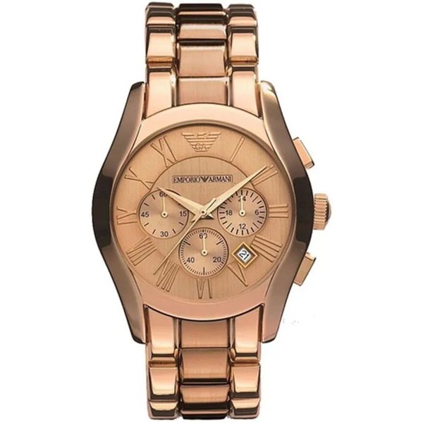 Emporio Armani AR0365 Rose Gold Chronograph Men's Watch