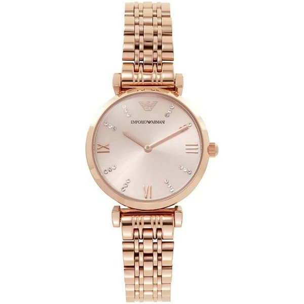 Emporio Armani AR11059 Ladies Watch T-Bar Gianni Rose Gold