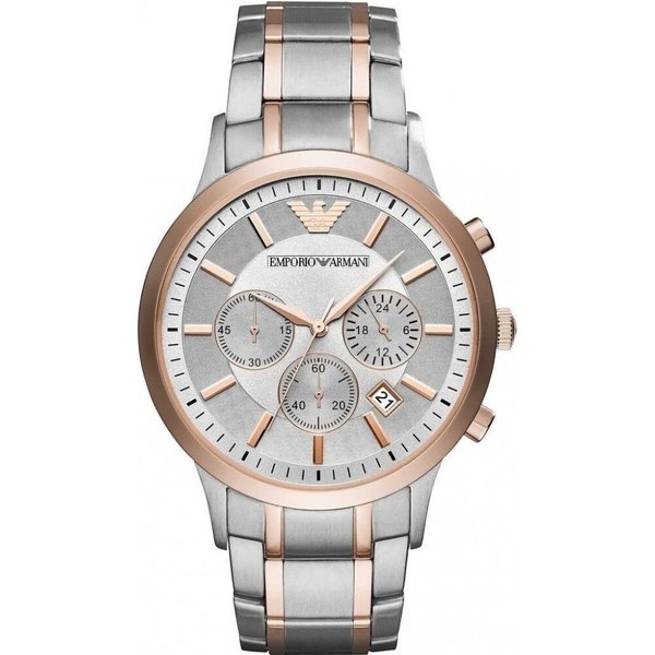 Emporio Armani AR11077 Men's Watch Renato Rose Gold