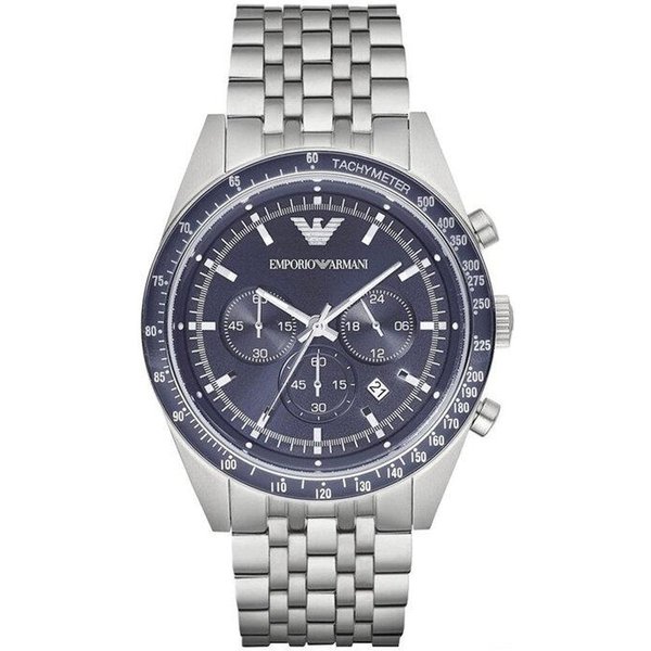 Emporio Armani AR6072 Chronograph Blue Dial Men's Watch