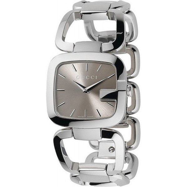 Gucci YA125402 G Brown Dial 30mm Ladies Watch