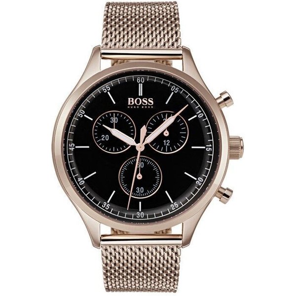 Hugo Boss 1513548 Rose-Tone Steel Chronograph Men's Watch