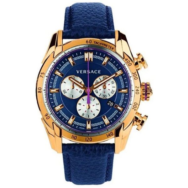 Versace VDB030014 V-Ray Gold-Tone Men's Watch