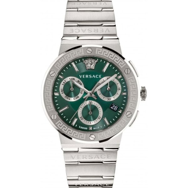 Versace VEZ900121 Greca Logo Chrono Luxury Men's Watch
