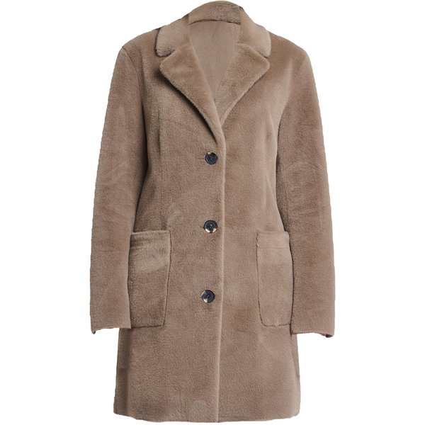 RINO&PELLE - Cappotto Donna Tortora
