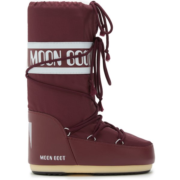 MOON BOOT - Stivale Unisex Bordeaux
