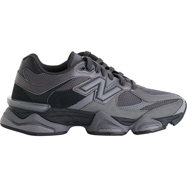 NEW BALANCE 9060 BLACK/CASTLEROCK - Sneakers Unisex Grigio