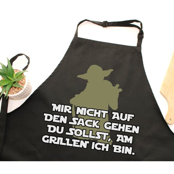 Mir nicht auf den Sack gehen Du sollst, am Grillen ich bin - Grillschürze