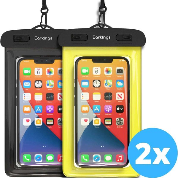 Waterdichte telefoonhoesjes Set van 2 stuks