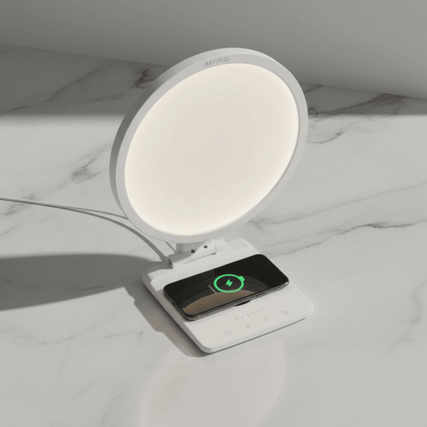 Mvolo Lucent Charger - Daglichtlamp met draadloos opladen