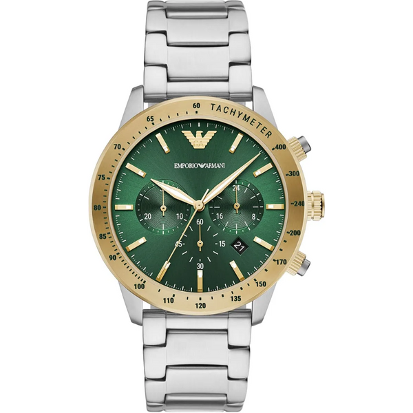 Emporio Armani AR11454 Chronograph Green Dial Men’s Watch