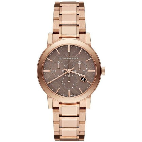 Burberry BU9754 The City Rose Gold-Tone Ladies Watch