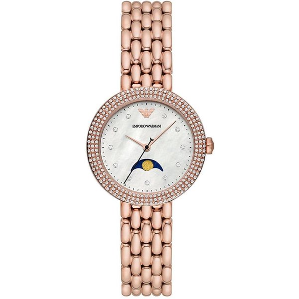 Emporio Armani AR11462 White Mother of Pearl Dial Ladies Watch