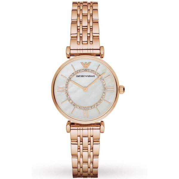 Emporio Armani AR1909 Ladies Watch T-Bar Gianni Rose Gold