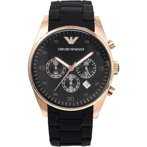 Emporio Armani AR5905 Men's Sportivo Watch Rose Gold