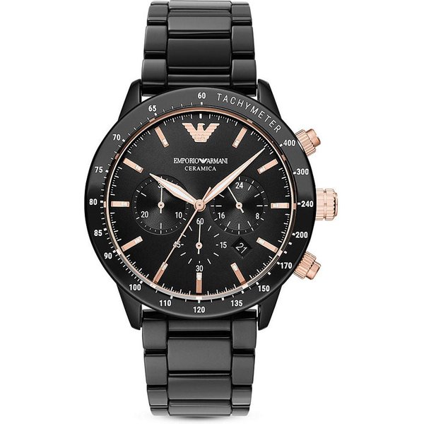 Emporio Armani AR70002 Mario Ceramic Men's Watch