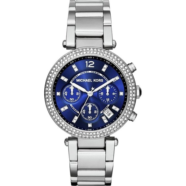 Michael Kors MK6117 Blue Dial Parker Ladies Watch