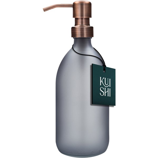 Grey Dispenser Stainless Steel Pump