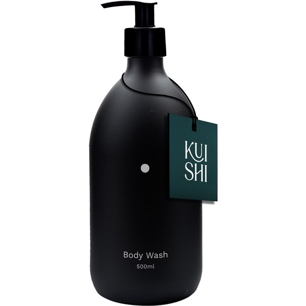 Distributeur de savon noir minimaliste
